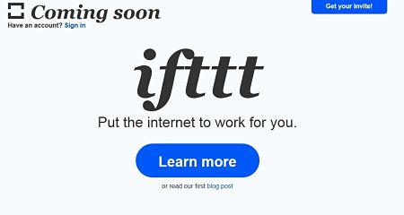 Ifttt - Programar y combinar tareas entre redes sociales