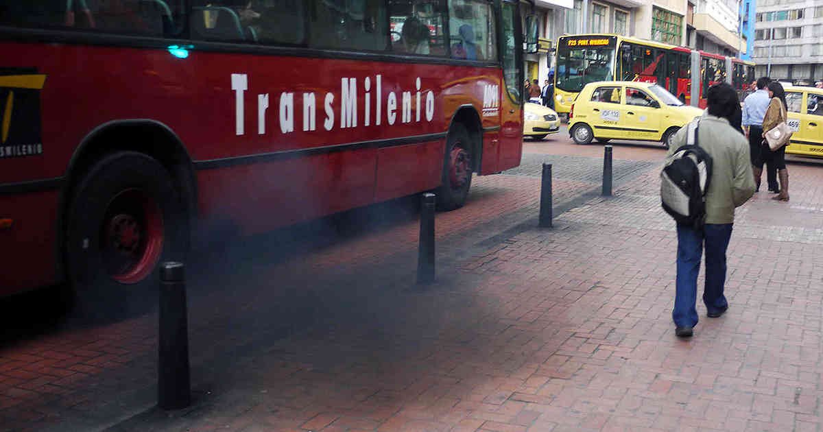 Cambia el Pico y placa en Bogotá por mala calidad de aire