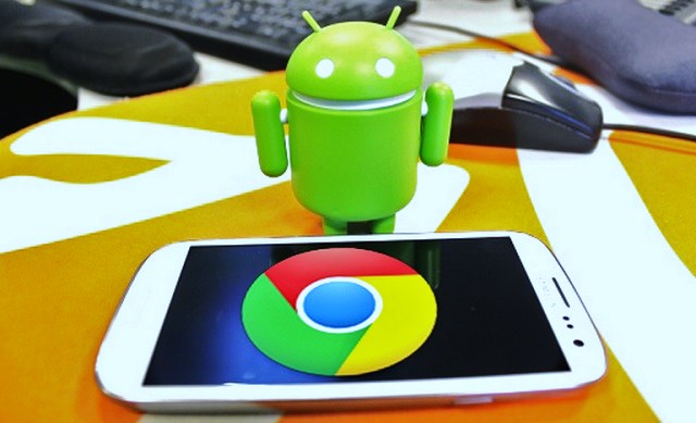 Chrome para android tiene una opción de ver los enlaces sin salir de la web