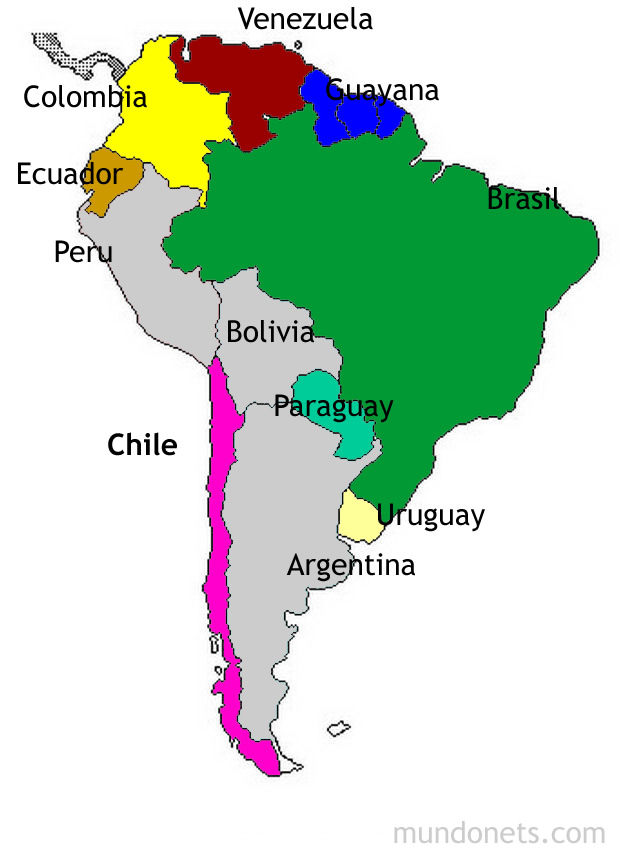 Límites de Chile (Mapa)